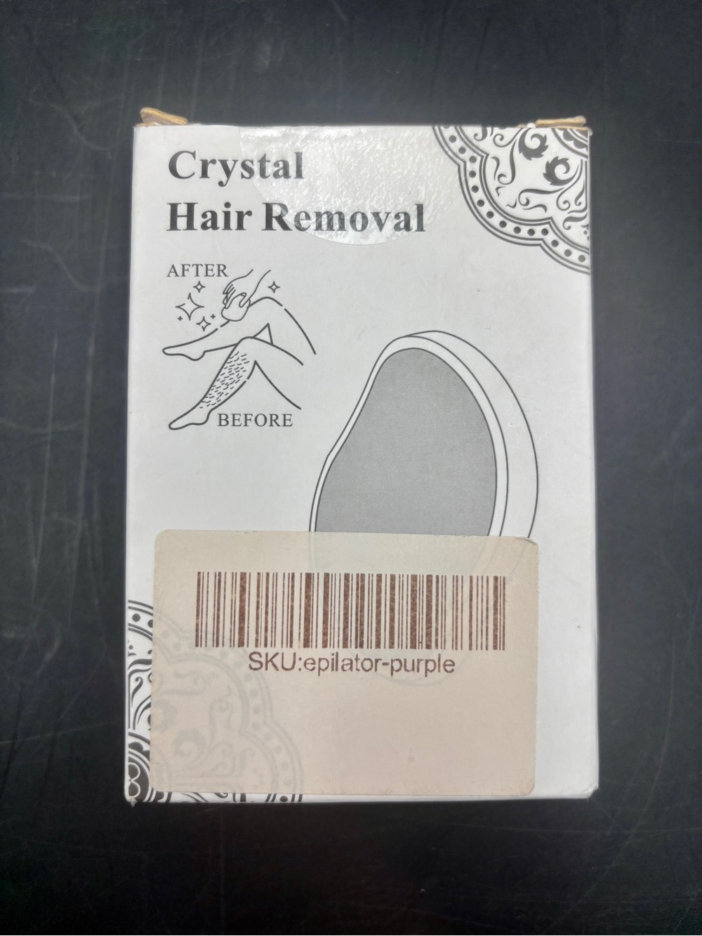 Brand New Crystal Hair Eraser – Painless Manual Hair Removal & Exfoliation Tool